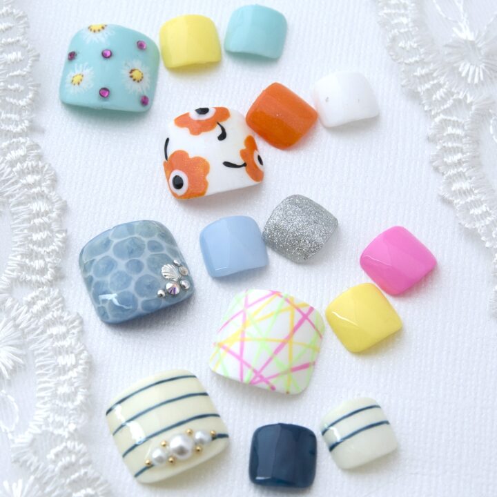 フットネイルチップを取れないようにしっかり付けるコツと手順まとめ