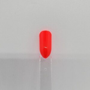 キャンドゥジェルネイルのPOPPY REDのカラーサンプル