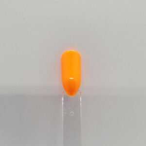 キャンドゥジェルネイルのLUCKY ORANGEのカラーサンプル