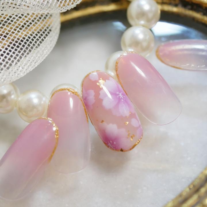 桜ネイルをセルフで挑戦！失敗しない簡単なやり方と、大人春ネイルデザイン特集