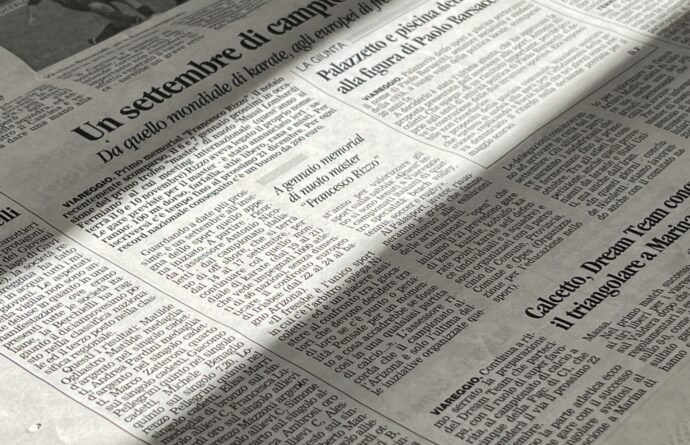 ヨーロッパ圏の新聞記事