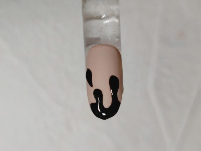 チョコがけ部分を描く